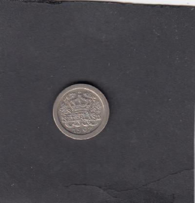 Beschrijving: 5 Cent WILHELMINA  